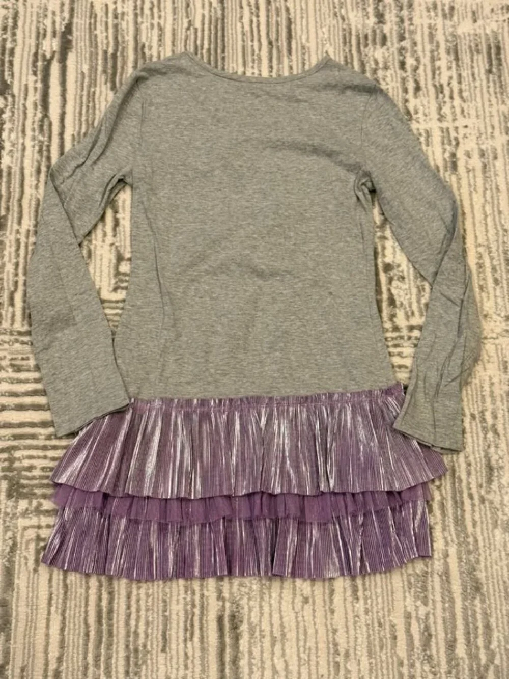 Justice girls size 10 gray 